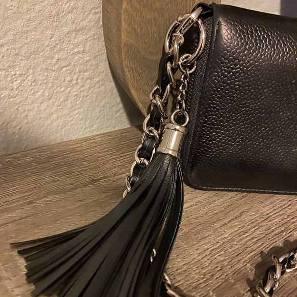 🖤 ⛓ Chanel Timeless Zippy Wallet on a Chain WOC Crossbody - Picture 10 of 11